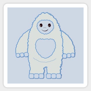 Cute Baby Yeti Sticker